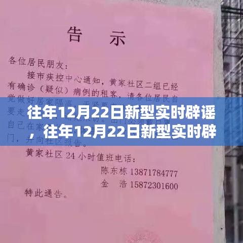 往年12月22日新型實時辟謠，真相與誤解的較量日