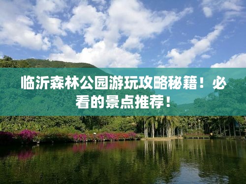 臨沂森林公園游玩攻略秘籍！必看的景點(diǎn)推薦！