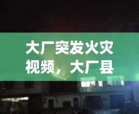 大廠突發(fā)火災(zāi)視頻，大廠縣火災(zāi) 
