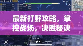 最新打野攻略，掌控戰(zhàn)場(chǎng)，決勝秘訣大揭秘！