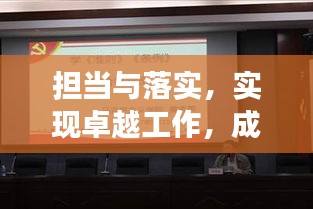 擔(dān)當(dāng)與落實(shí)，實(shí)現(xiàn)卓越工作，成效顯著！
