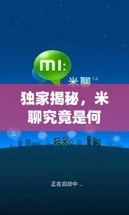 獨家揭秘，米聊究竟是何物？