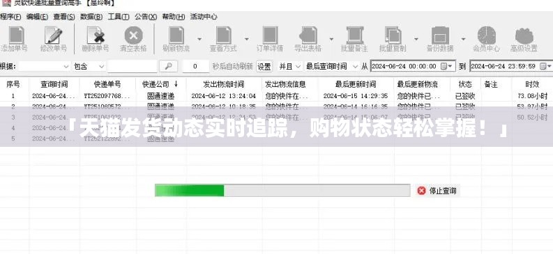 「天貓發(fā)貨動(dòng)態(tài)實(shí)時(shí)追蹤，購(gòu)物狀態(tài)輕松掌握！」