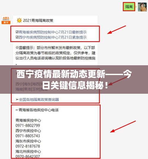 西寧疫情最新動(dòng)態(tài)更新——今日關(guān)鍵信息揭秘！