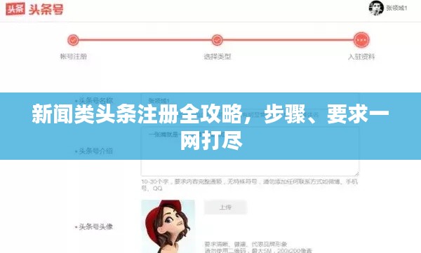 新聞類頭條注冊全攻略，步驟、要求一網(wǎng)打盡