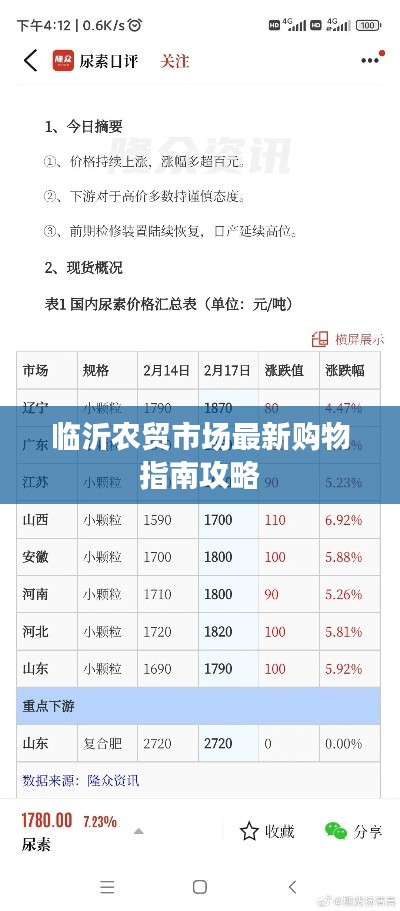 臨沂農(nóng)貿(mào)市場最新購物指南攻略