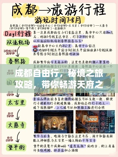 成都自由行，秘境之旅攻略，帶你暢游天府之國！
