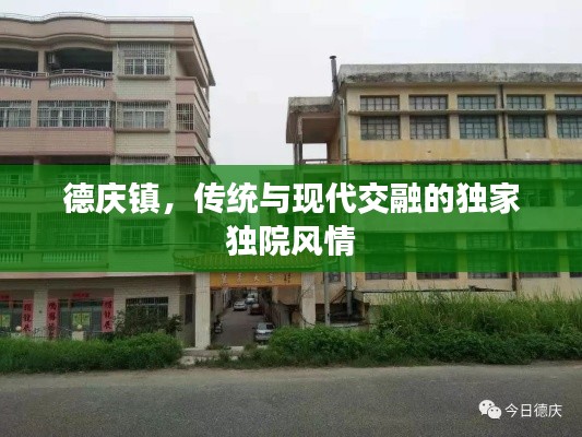德慶鎮(zhèn)，傳統(tǒng)與現(xiàn)代交融的獨家獨院風情
