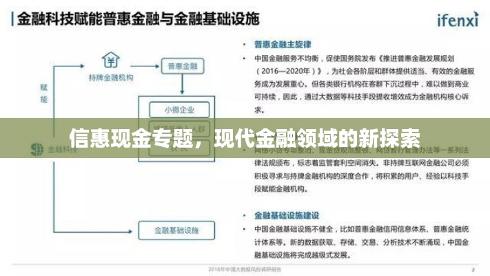 信惠現(xiàn)金專題，現(xiàn)代金融領(lǐng)域的新探索