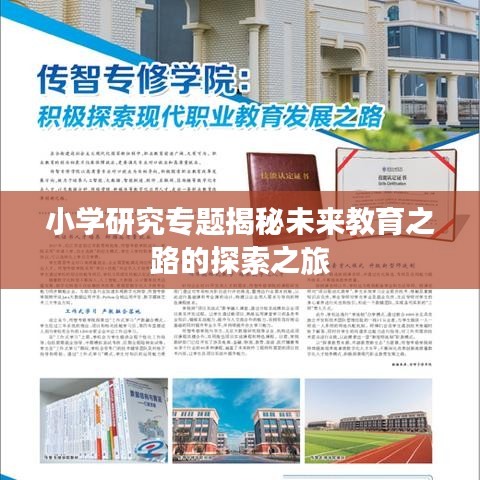 小學研究專題揭秘未來教育之路的探索之旅