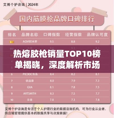 熱熔膠槍銷量TOP10榜單揭曉，深度解析市場熱門選擇